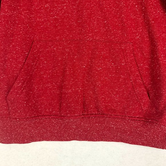 Coca Cola Men's Size Small Red Logo Graphic Front Long Sleeve Pullover Hoodie - Picture 5 of 10